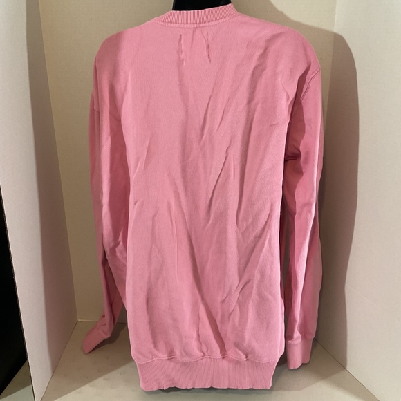 Simply Southern Mama Cow Print Pink Sweater Size Medium - Picture 6 of 10